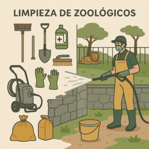 Limpieza de zoológicos
