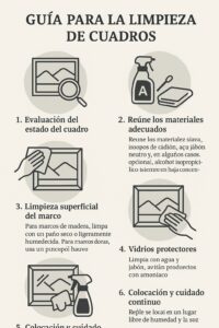 Limpieza de cuadros