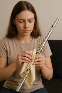 Limpieza de instrumentos de viento