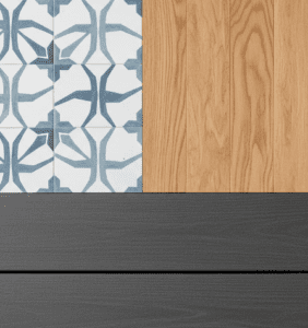 suelo - cerámica, madera y composite