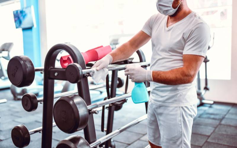 Limpieza de Gimnasio 2