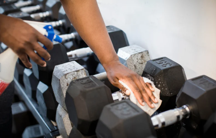 Servicios de limpieza de gimnasios