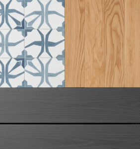 suelo - cerámica, madera y composite