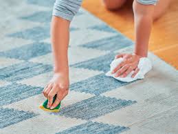 Limpiar las alfombras en casa